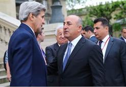 Çavuşoğlu, Kerry ile görüştü