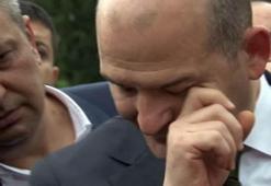 Bakan Soylu, gözyaşlarına hakim olamadı