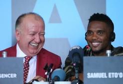 Eto'o: Hayalim Cumhurbaşkanı Erdoğan ile top oynamak!