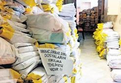 Dosyalar kabardı