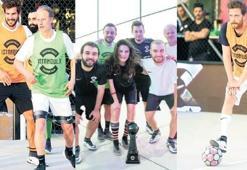 Sokak futbolunda ünlüler geçidi