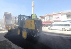 Asfalt dökme temposu yükseliyor
