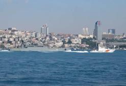 İki Rus savaş gemisi art arda İstanbul Boğazı’ndan geçti