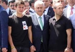 Binali Yıldırım şehit cenazesinde