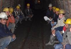 Zonguldak'ta 51 madenci eyleme son verdi