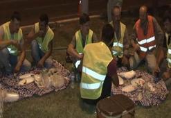 Orta refüjde sahur!