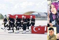 20 günlük eşini ağıtlarla uğurladı
