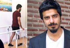 Cafer Altun protez bacağına kavuştu