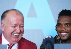 'Eto'o'yu Galatasaray'a verdim'