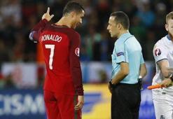 Cüneyt Çakır'dan Cristiano Ronaldo'ya taviz yok
