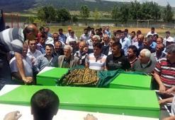 Cenazesine gidiyorlardı, birlikte toprağa verildiler