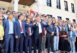 30 vekil marş için yürüdü