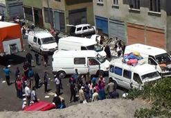 Erzurum'da meydan muharebesi gibi kavga
