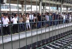 Marmaray'da arıza nedeniyle panik çıktı: 2 yaralı