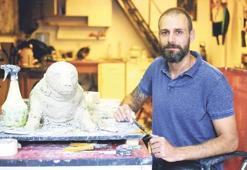 Mühendisliği bıraktı heykel sanatçısı oldu
