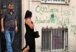 Fuhuş evindeki dikkat çeken duvar yazısı