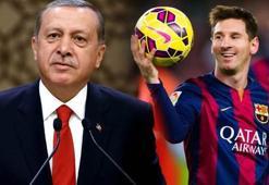 Erdoğan, Messi ile futbol oynayacak