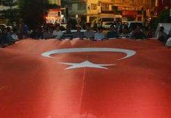 Polis otosundan 'sağ olun, var olun arkadaşlar' anonsu
