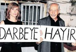 Sanatla “DARBEYE HAYIR” dediler