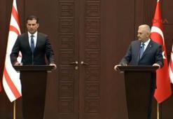 Binali Yıldırım ve KKTC Başbakanı'ndan açıklamalar