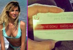 Gizem Özdilli organlarını bağışladı