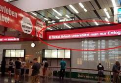 Viyana Havalimanı'nda küstah yazı