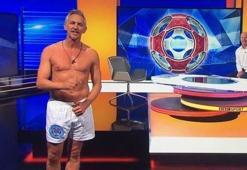 Gary Lineker verdiği sözü tuttu, donla çıktı!