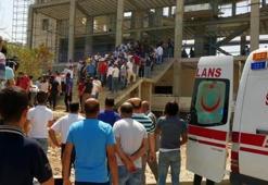 Mardin’de cami inşaatı çöktü: 5 işçi yaralı