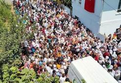 Şehit polis memurunu 10 bin kişi uğurladı
