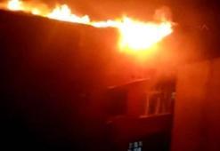 Beyoğlu'da korkutan yangın