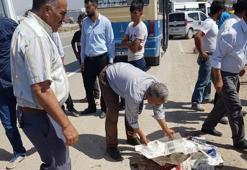 Yolcu almak için giderken, indirdiği yolcuyu ezdi
