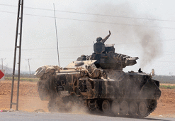 Suriye'deki operasyonda hedef olan tankımız Rus silahıyla vurulmuş