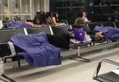 Viyana Havalimanı’nda Türk yolcular perişan oldu
