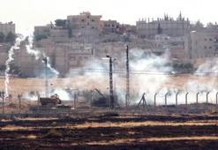 Kobani sınırında duvar gerginliği