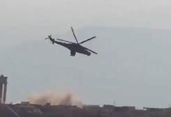 Suriye'de Rus helikopteri düşürüldü!