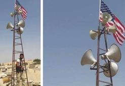 YPG’nin bayrak kalkanı!