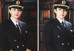 Kız kardeş pilotlar aynı kokpitte uçarak tarihe geçti