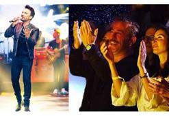 Cem Yılmaz, Tarkan konserini Ahu Yağtu ile izledi