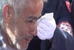 Şehit babasının gözyaşlarını er sildi