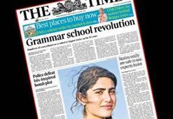 Times, PYD'li teröristi kapak yaptı