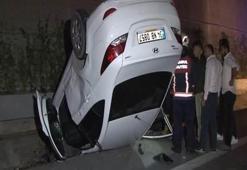 TEM Otoyolu'nda kaza: 2 yaralı