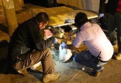 Çöpte bulduğu bomba elinde patladı