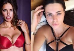 Adriana Lima'nın ikizi Türkiye'de ortaya çıktı!