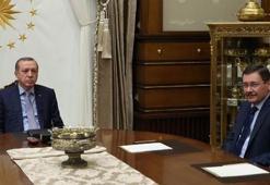 Cumhurbaşkanı Erdoğan, Melih Gökçek'i kabul etti.