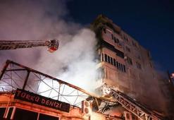 Kartal'da iş yeri yangını: 1 yaralı