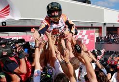 MotoGP'de şampiyon Marquez oldu