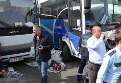 Büyük İstanbul Otogarı'nda feci kaza!