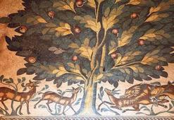 En büyük mozaik Filistin’de açıldı