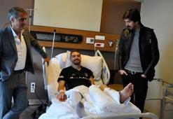 Caner Erkin'de sevindiren haber! Taburcu oldu...