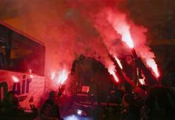Beşiktaş'a Ankara'da coşkulu karşılama